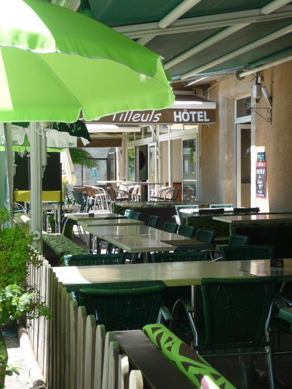 Hotel Les Tilleuls De Pareloup A Salles-Curan Exterior foto